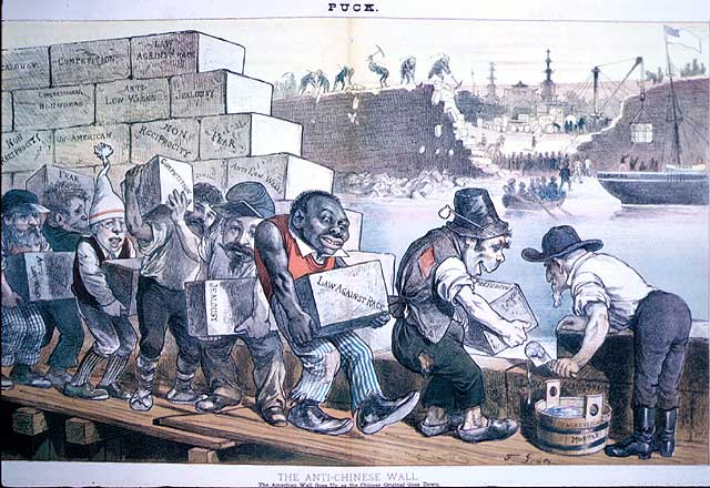 The 'Chinese Wall': How One 1870 Cartoon Looks Oddly Familiar